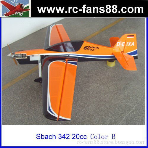 30% Sbach 342 65" 20CC Gasoline Airplane B Color